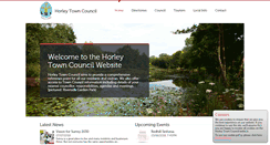 Desktop Screenshot of horleysurrey-tc.gov.uk